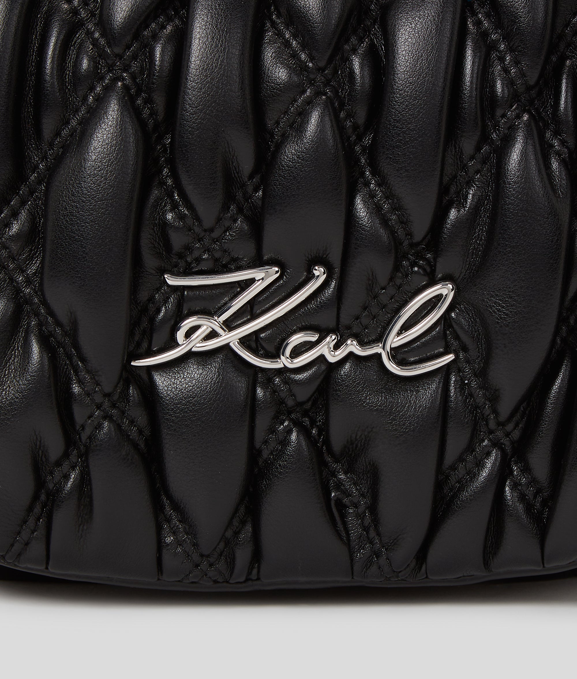 K/SIGNATURE KUILT SHOULDER BAG - Image 4