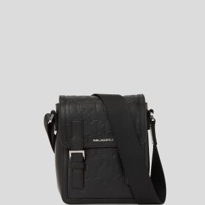 K/LOOM LEATHER CROSSBODY BAG