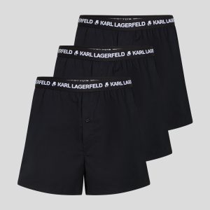 LOGO WOVEN BOXER SHORTS ?C 3 PACK