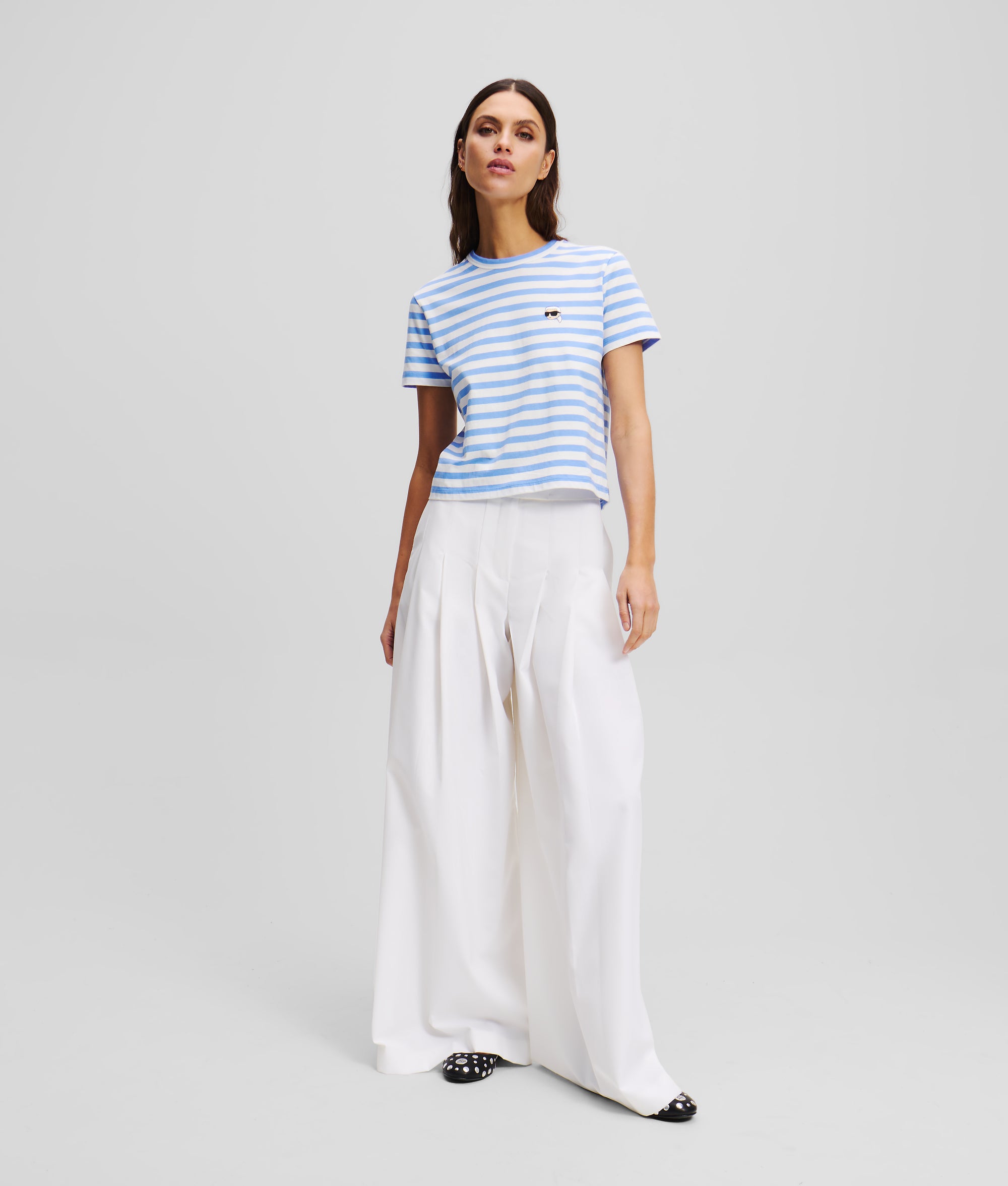 IKON STRIPE BOXY T-SHIRT - Image 4