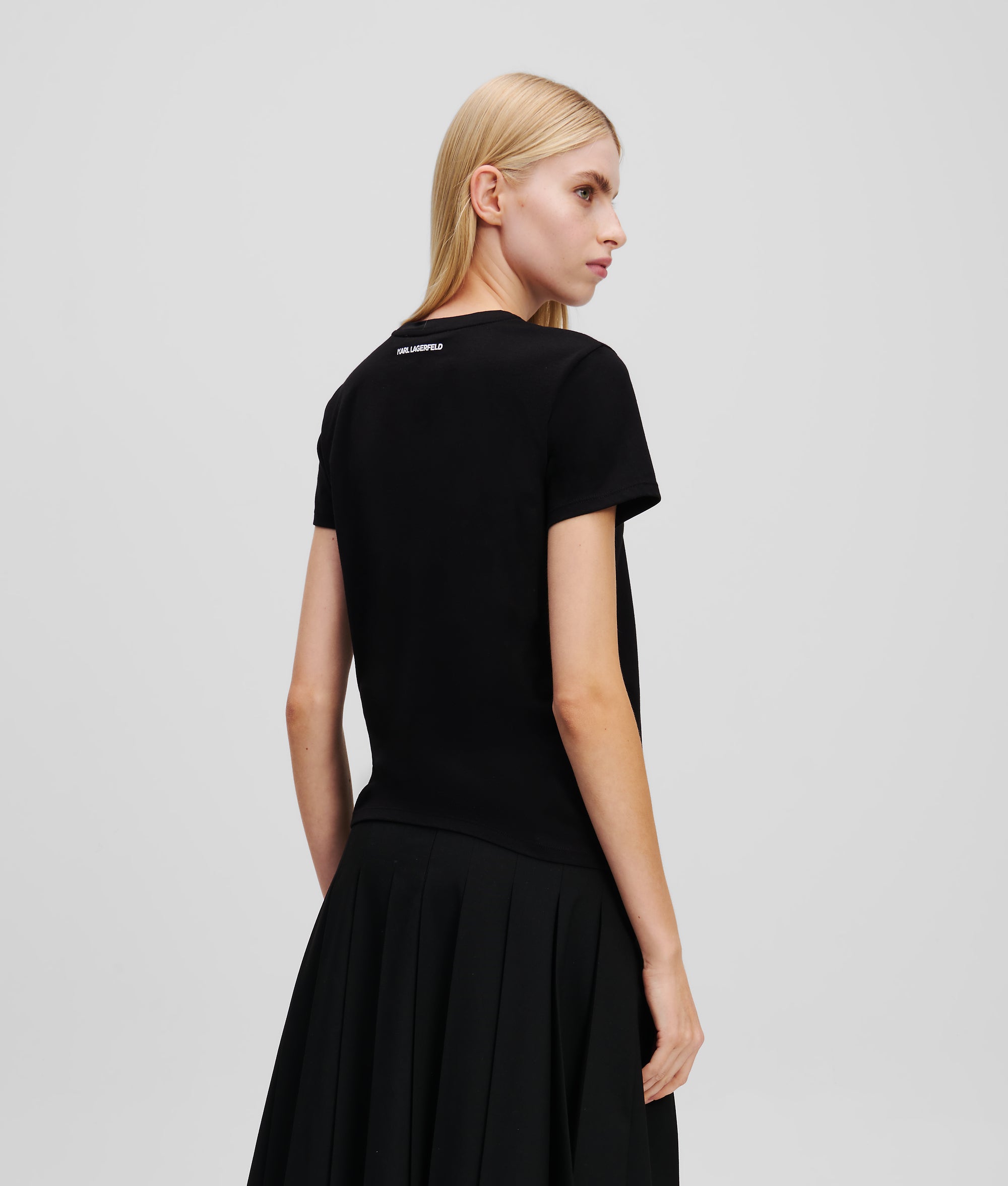 IKON KARL & CHOUPETTE RHINESTONE T-SHIRT - Image 3