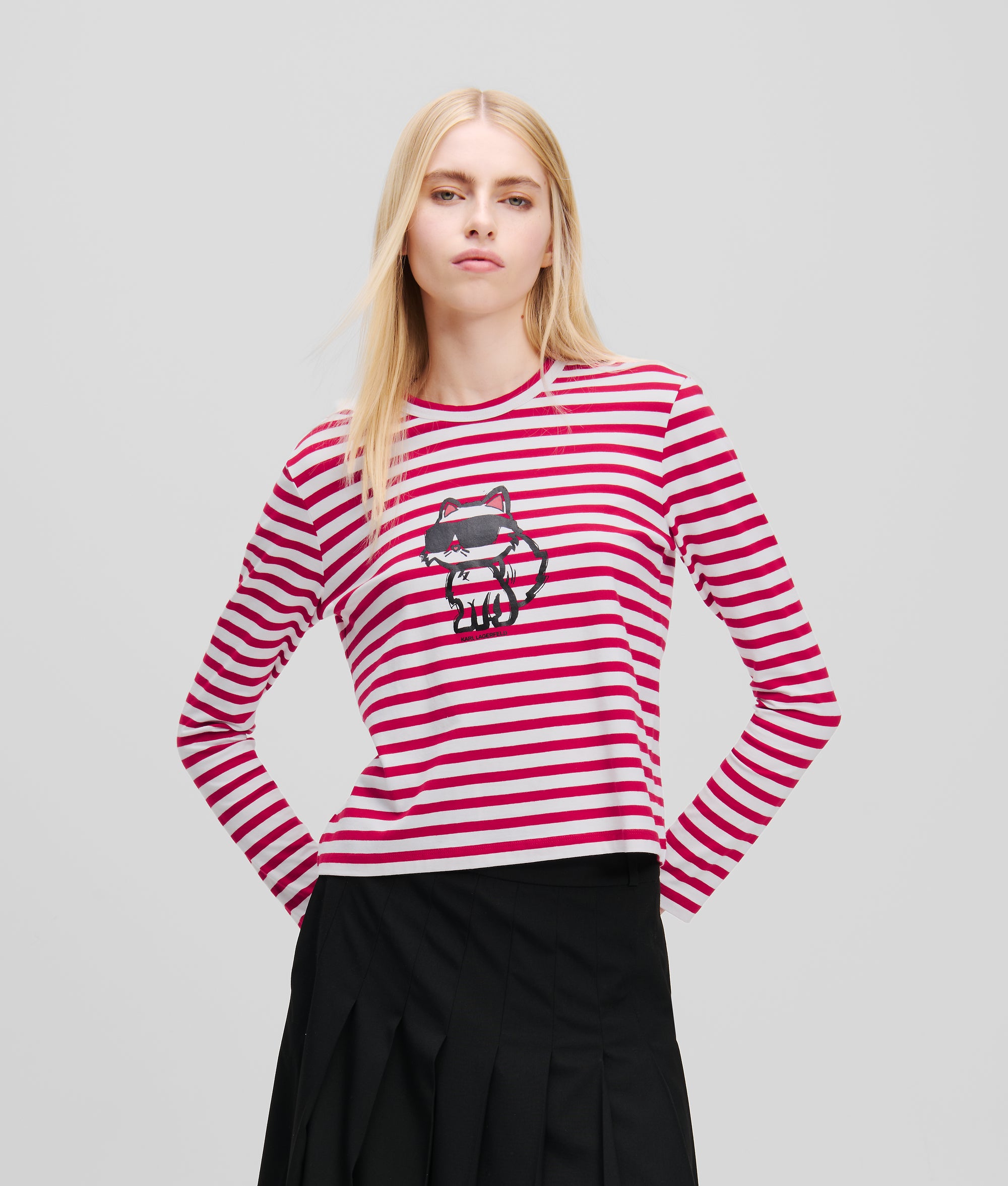 IKON STRIPE LONG-SLEEVED T-SHIRT