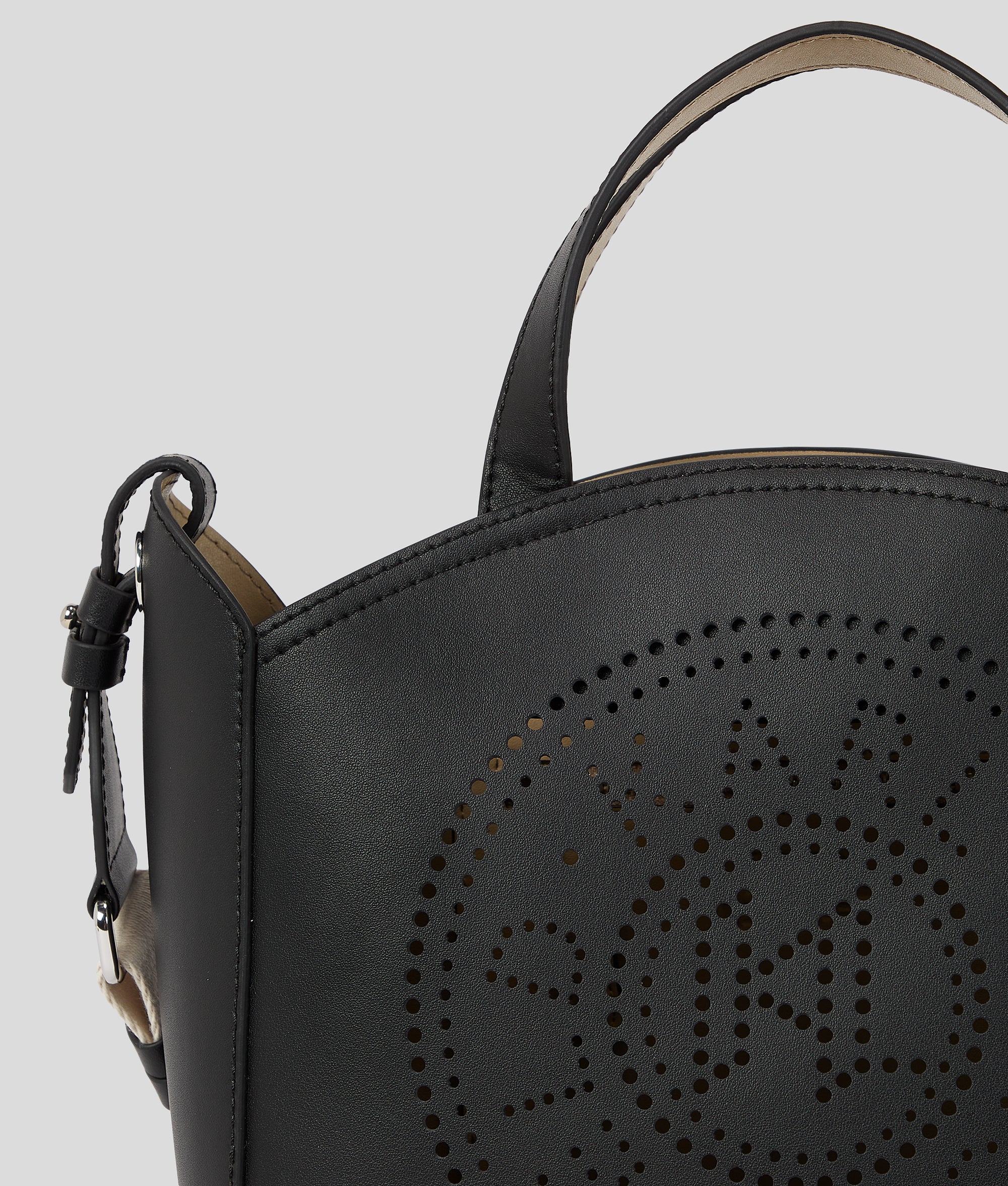 K/CIRCLE PERFORATED SMALL TOTE BAG - Image 3