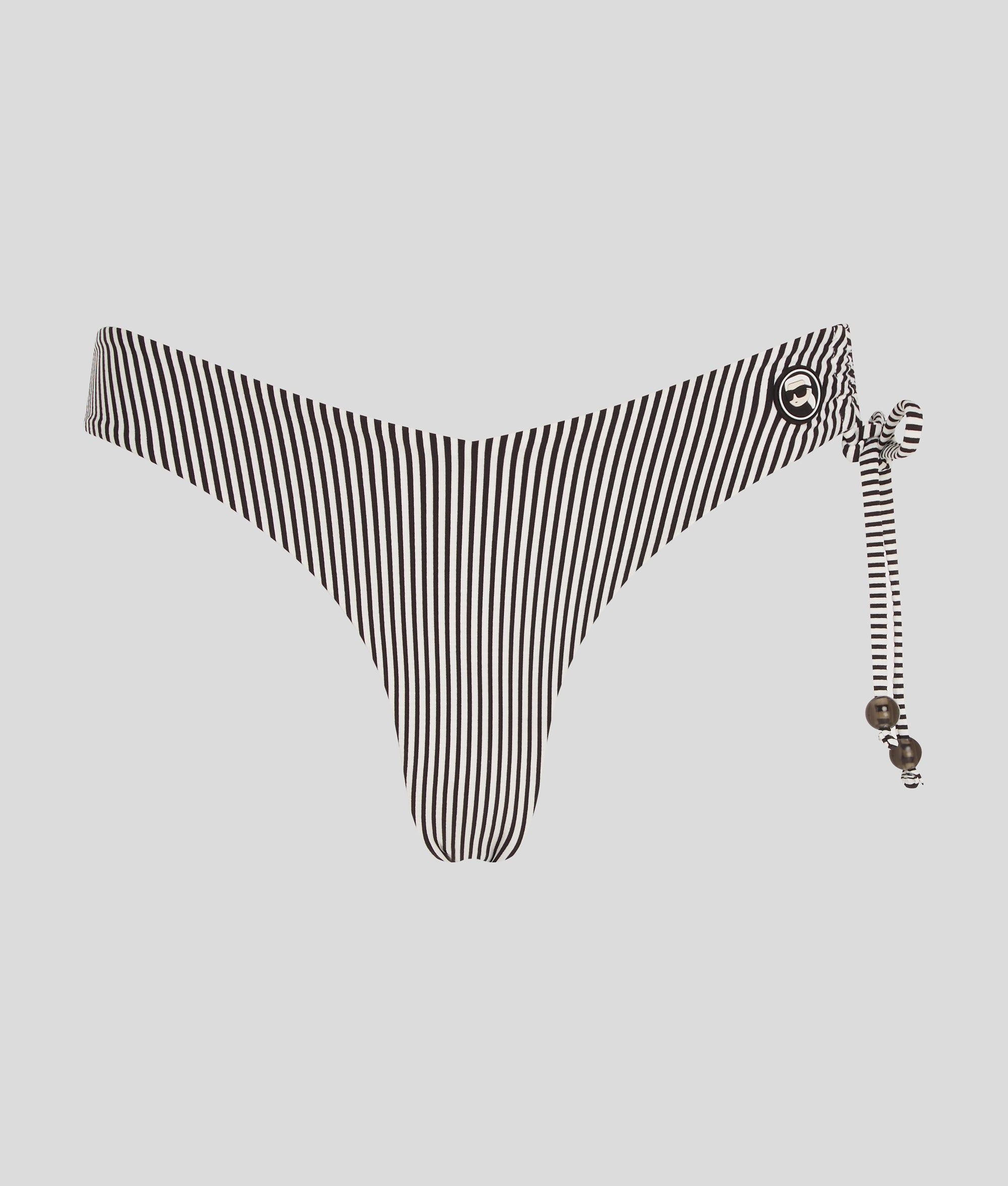 IKON STRIPED BIKINI BOTTOMS