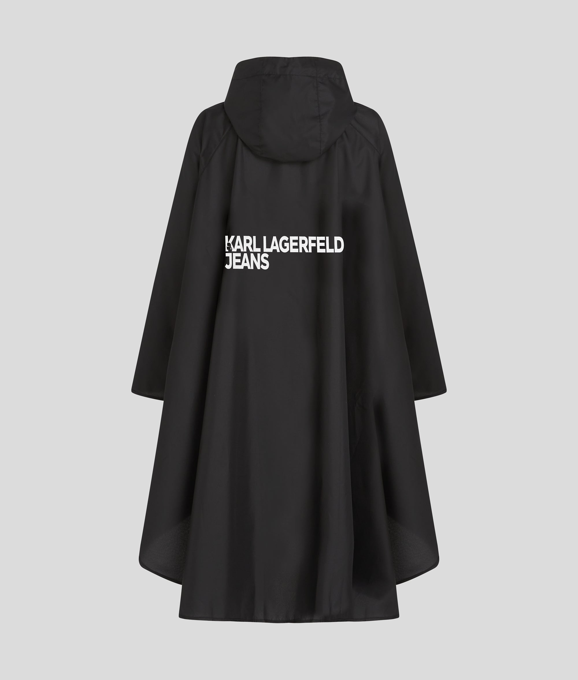 BOX LOGO HOODED PONCHO - Image 3