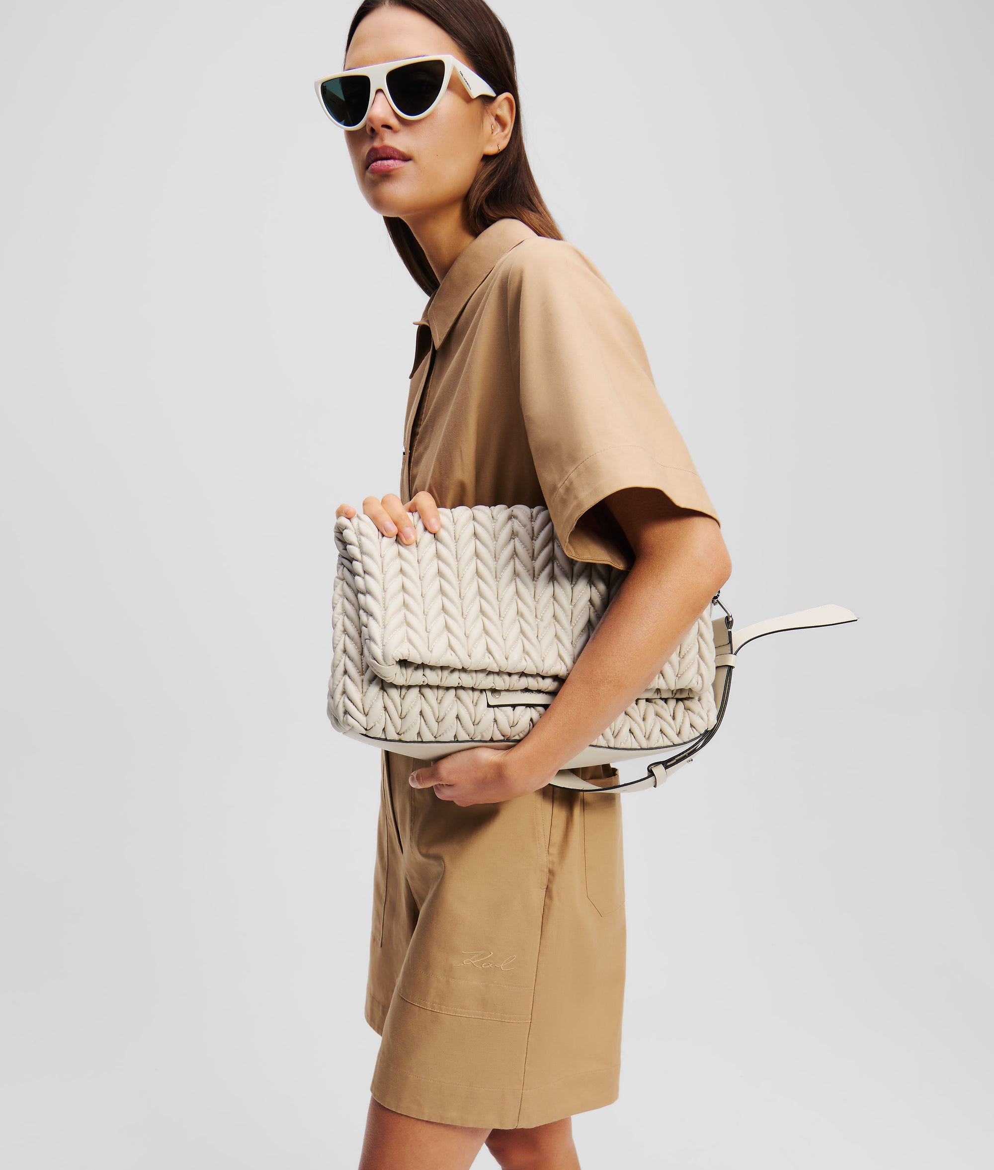 K/WEAVE LARGE SHOULDER BAG - Image 2