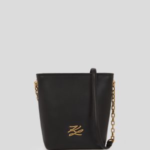 K/AUTOGRAPH SMALL BUCKET BAG