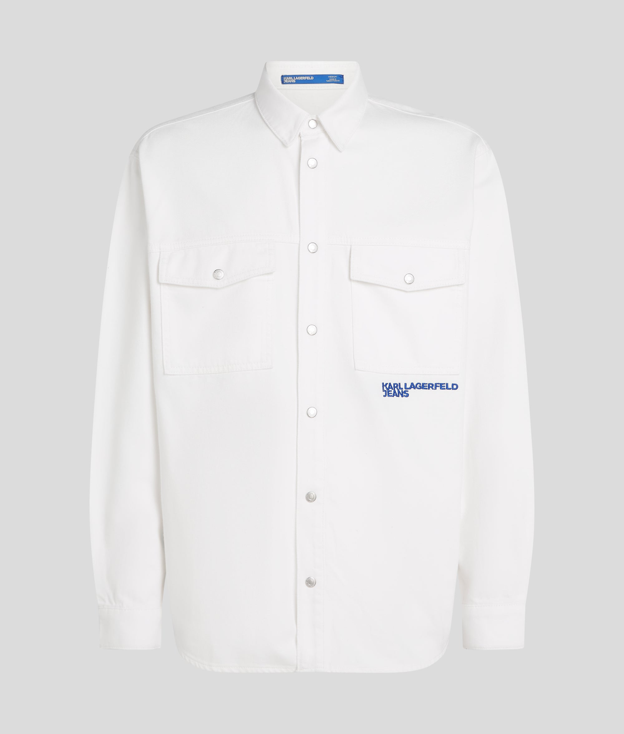 OUT OF THE BLUE GRAPHIC OVERSHIRT - Image 5