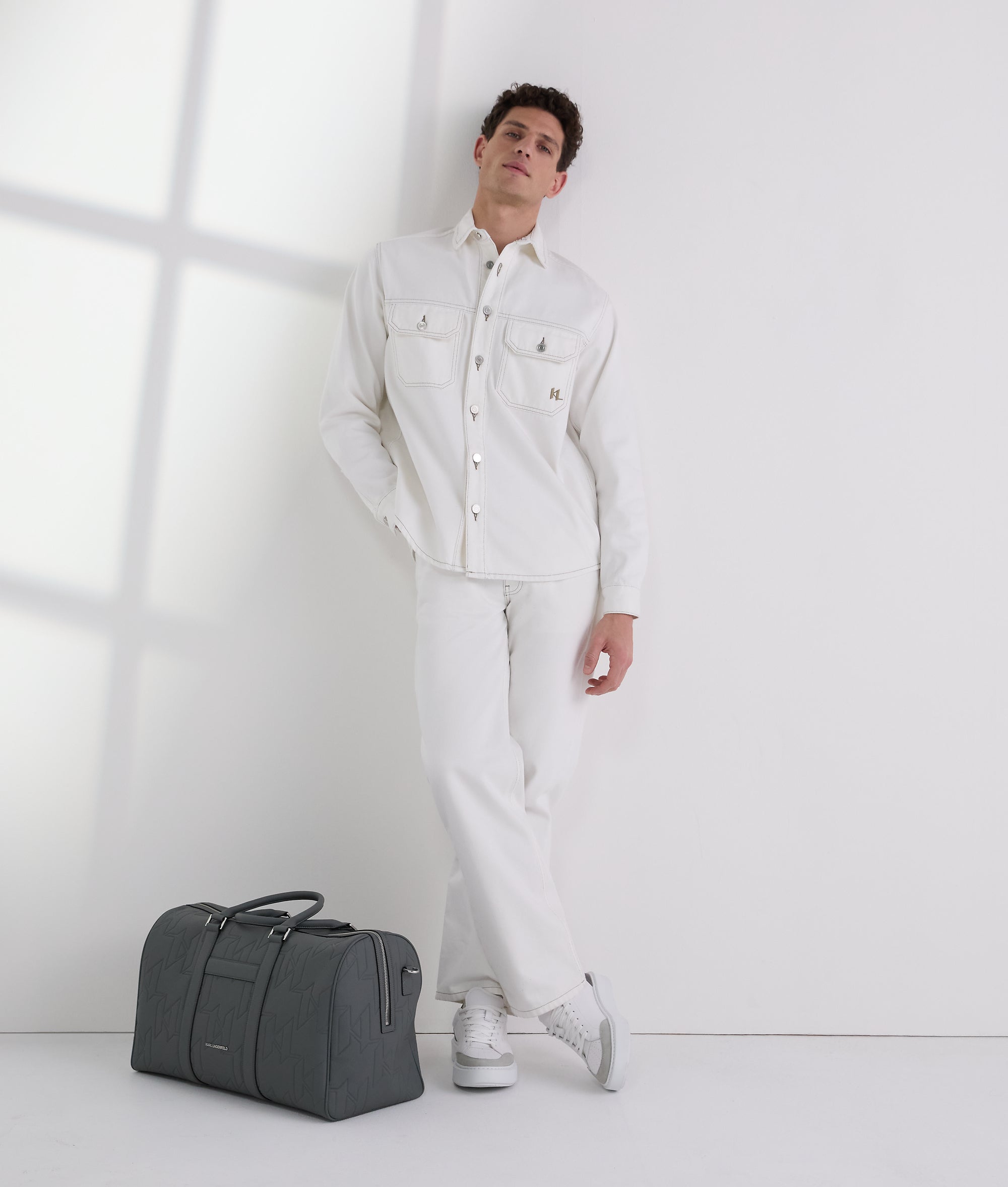 CONTRAST STITCH SHIRT - Image 4