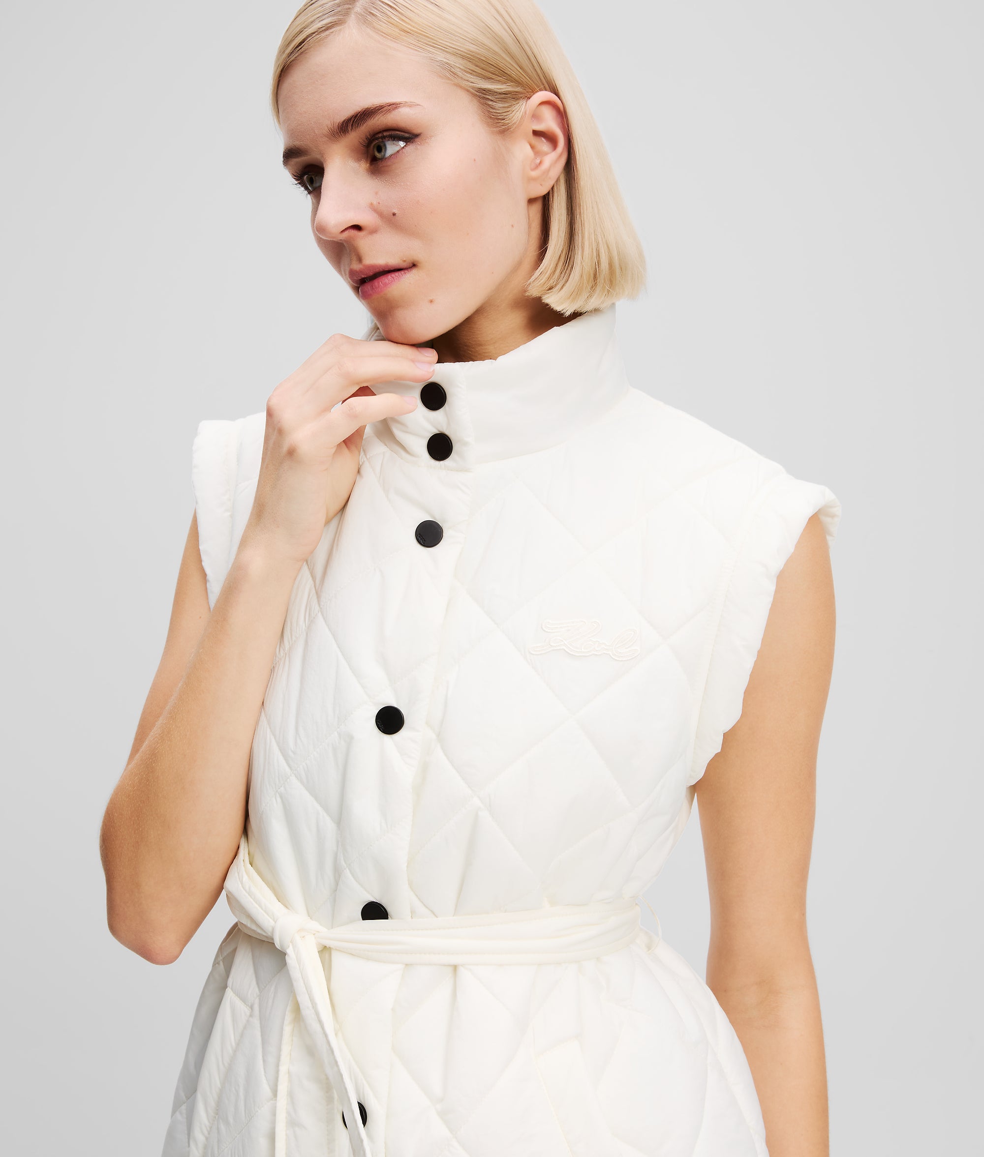 LIGHTWEIGHT QUILTED GILET - Image 2