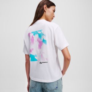 FLORAL-PRINT T-SHIRT