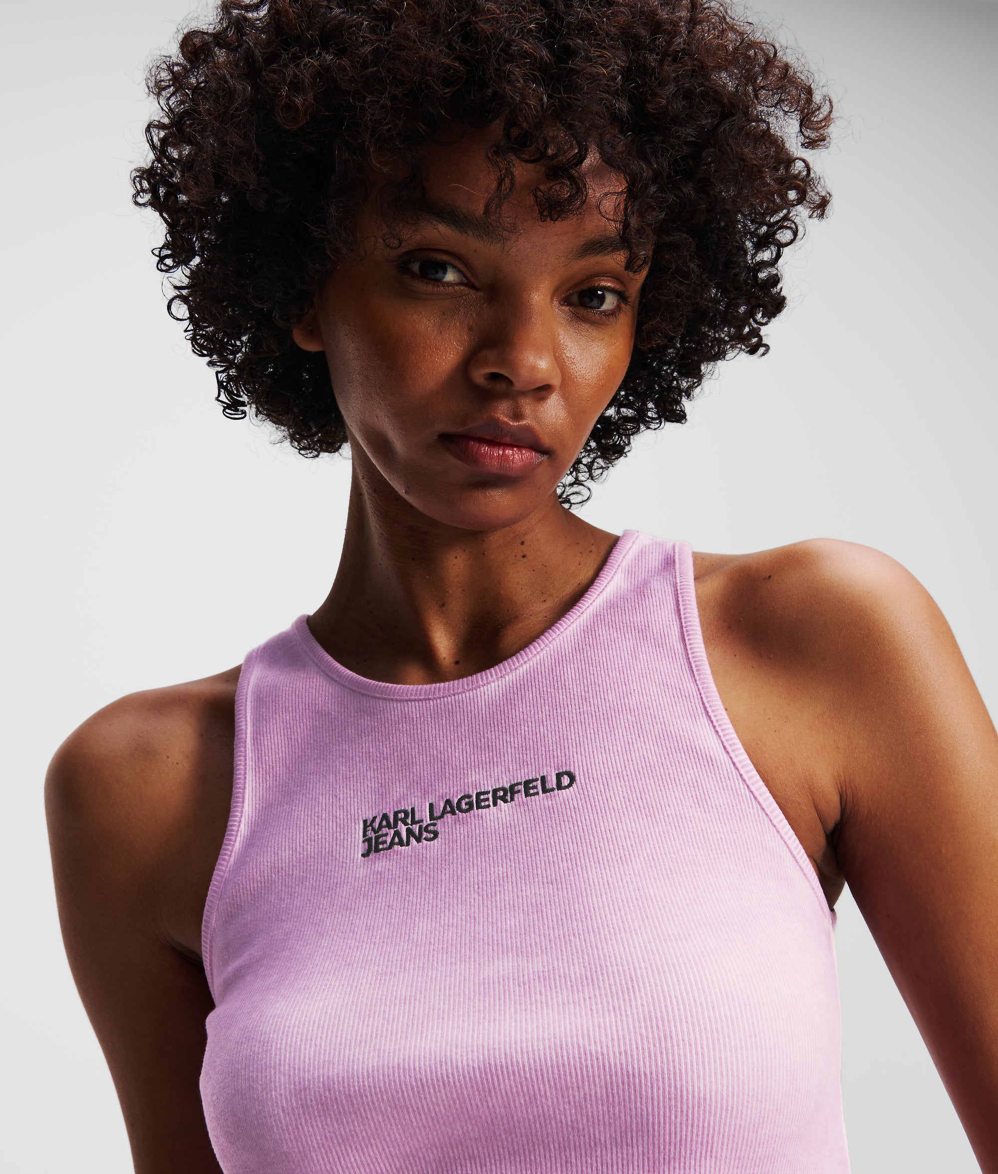 WASHED RIBBED TANK TOP - Image 3