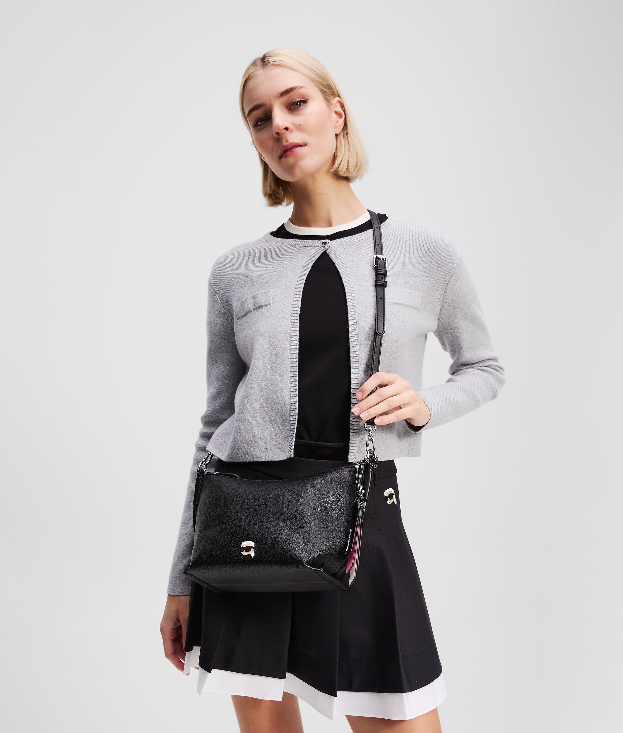 IKON GRAINY SHOULDER BAG - Image 2