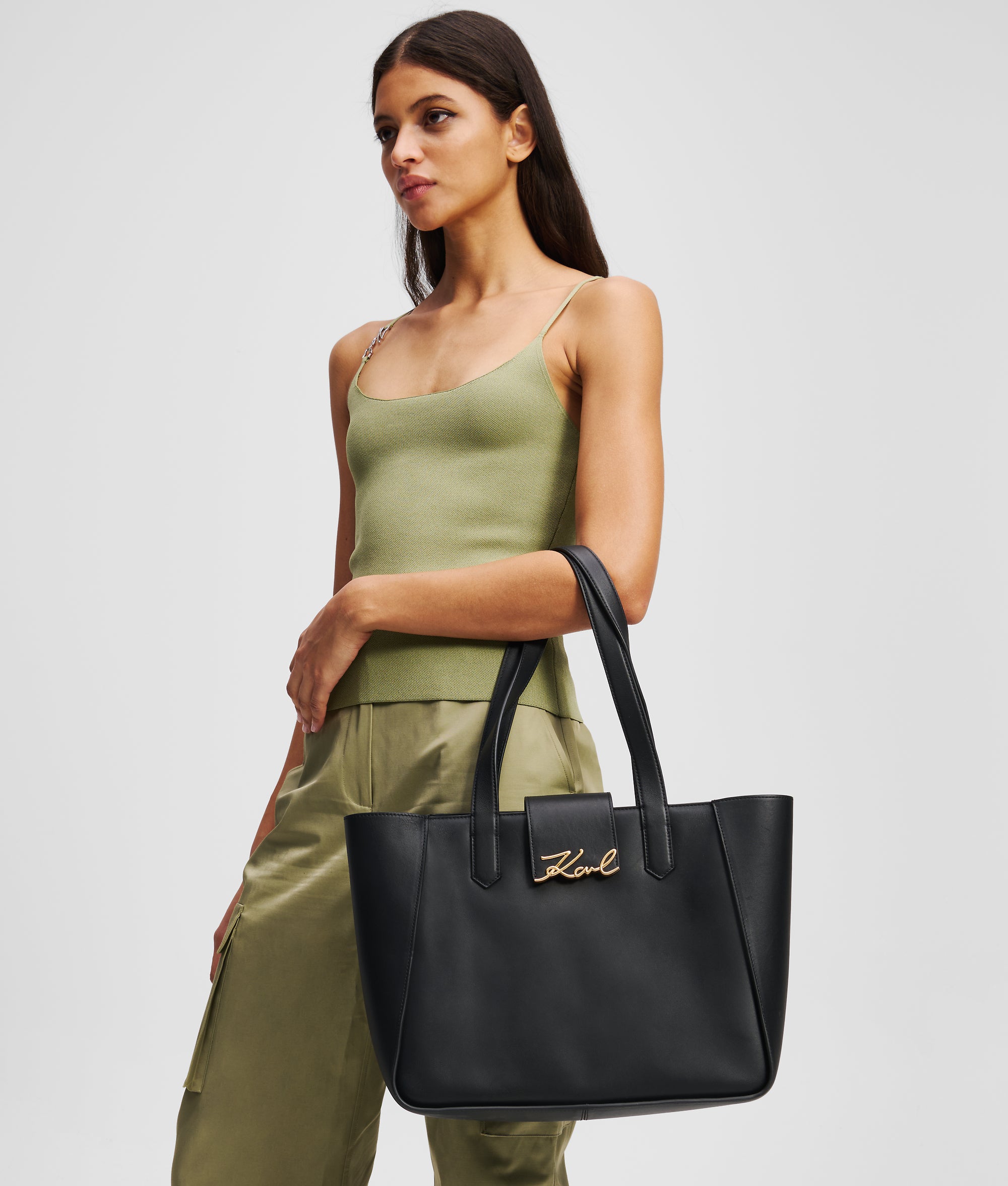 K/SIGNATURE MEDIUM TOTE BAG - Image 2