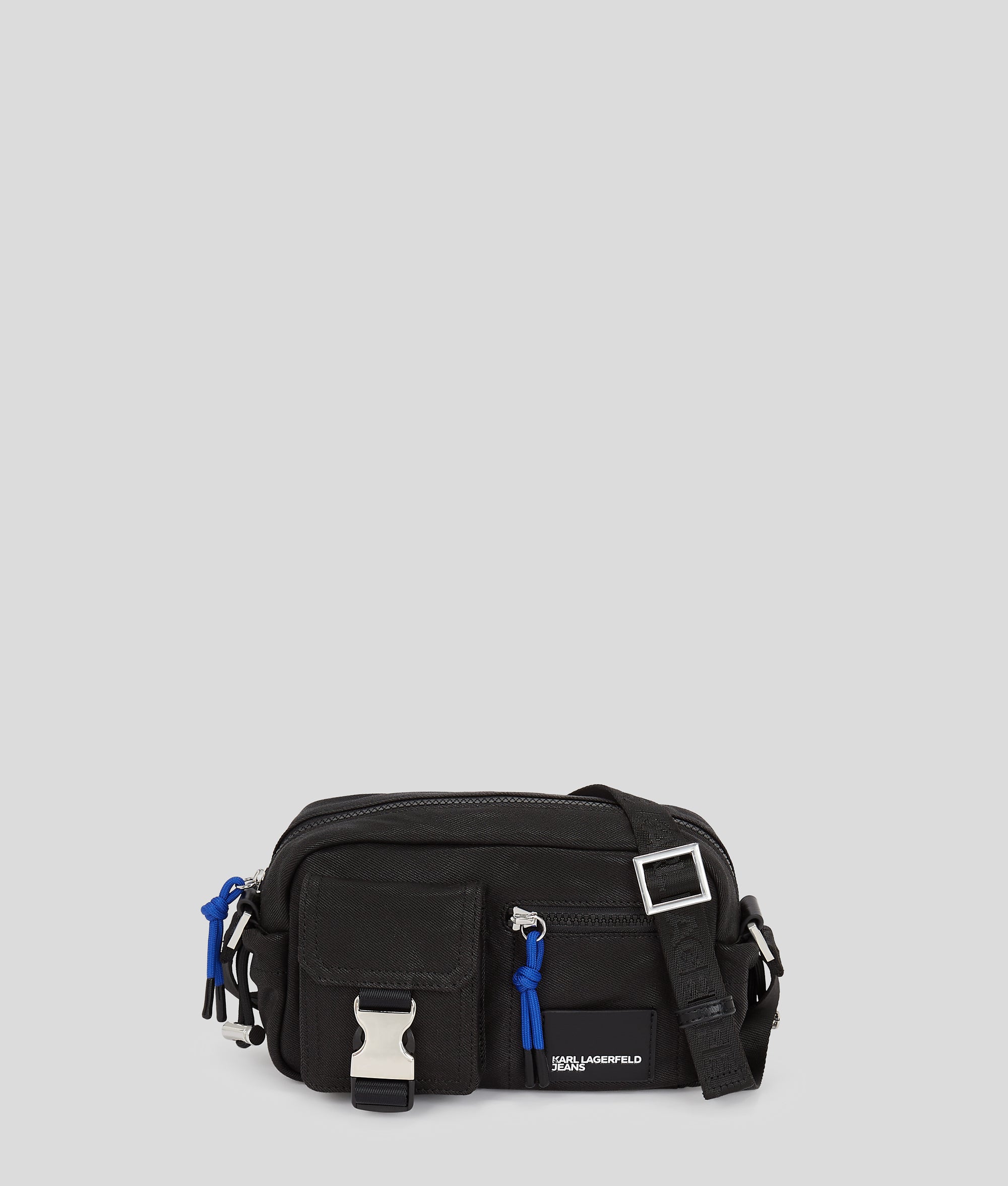 UTILITY COATED DENIM CAMERA BAG