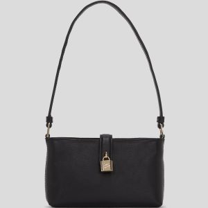 K/AUTOGRAPH PADLOCK SHOULDER POUCH