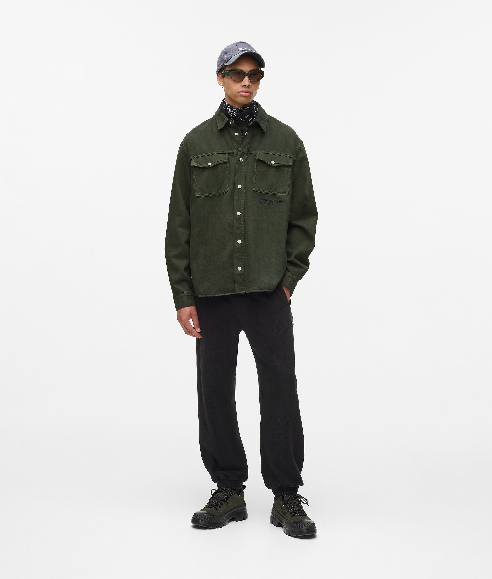 Twill overshirt - Image 4