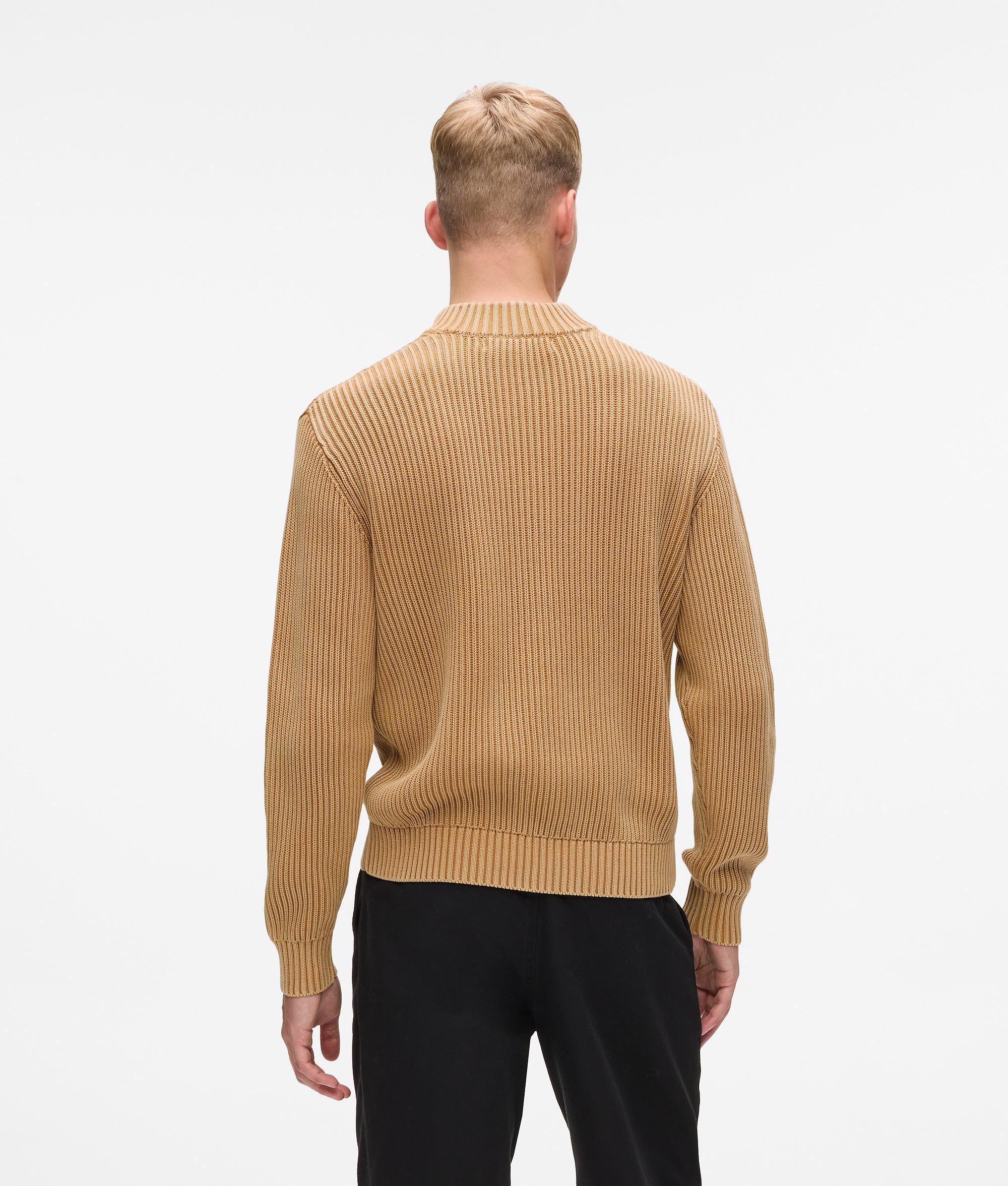 Relaxed half-zip sweater - Image 2