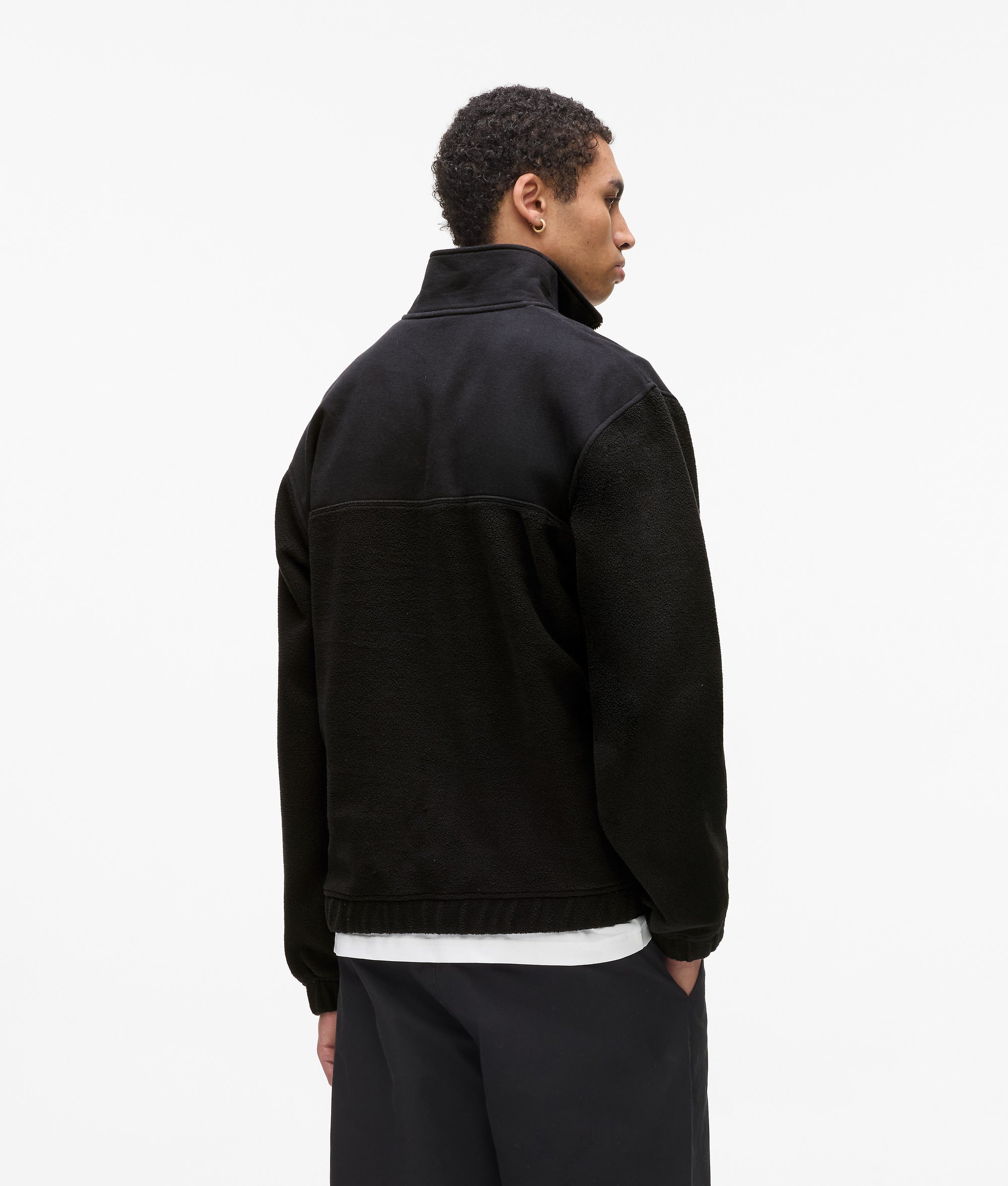 Fleece half-zip sweatshirt - Image 2