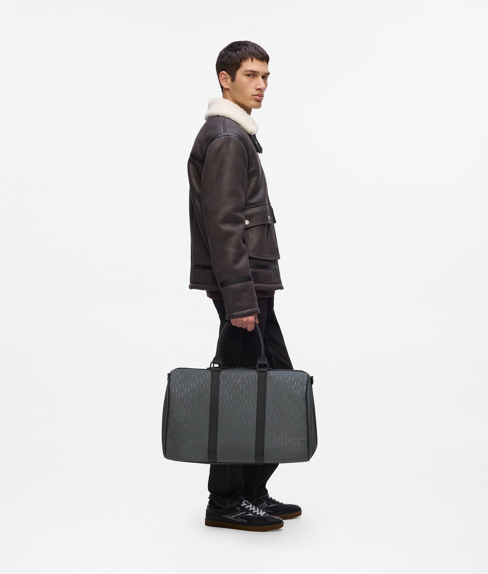 K/Monogram weatherproof weekender bag - Image 2