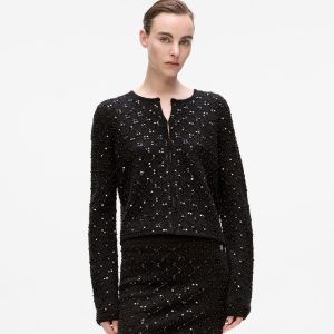 Sequin cardigan
