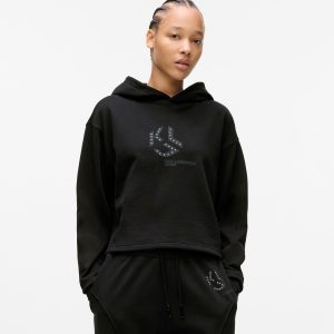 Studded Monogram hoodie