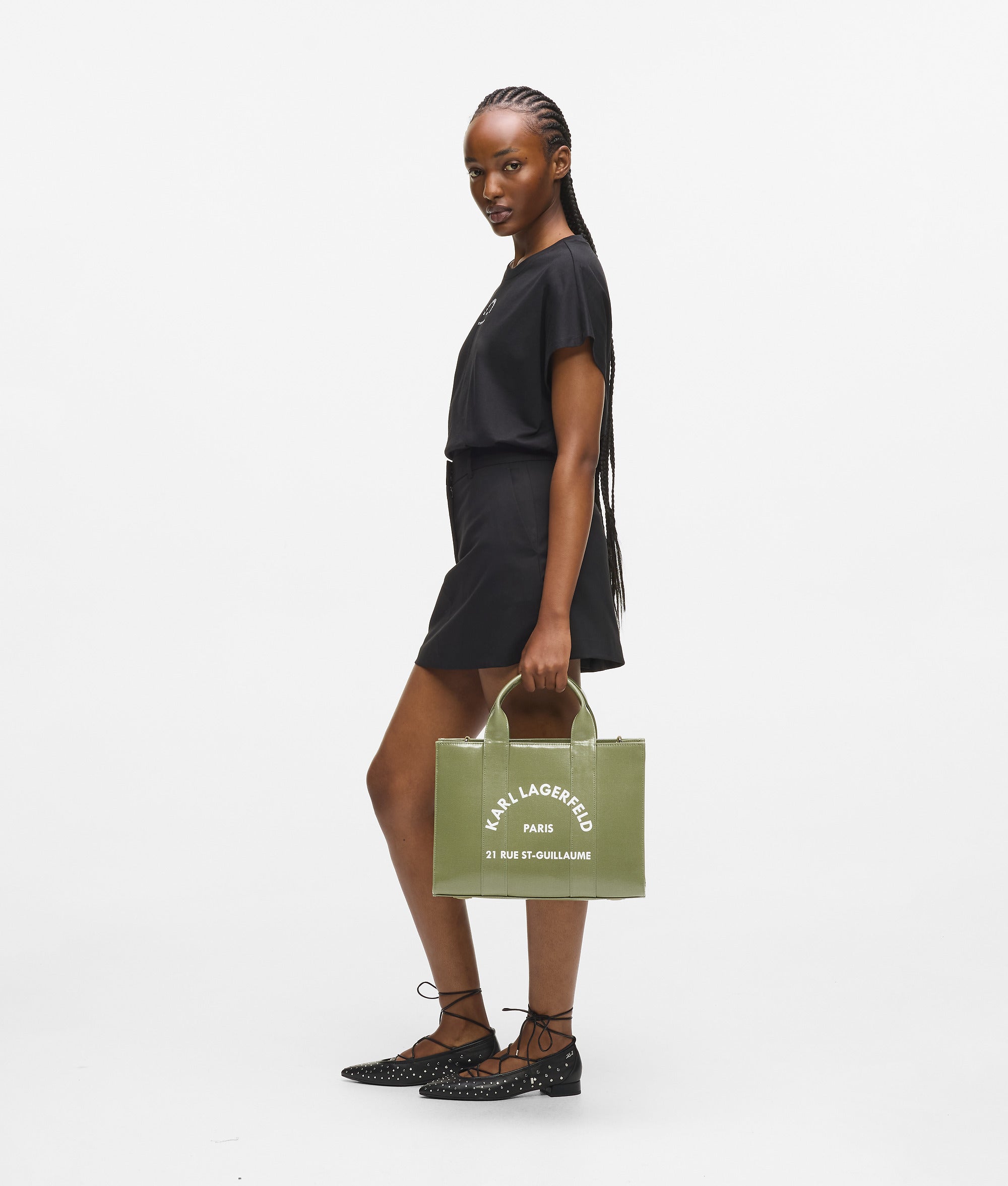 Rue St-Guillaume coated tote bag - Image 2