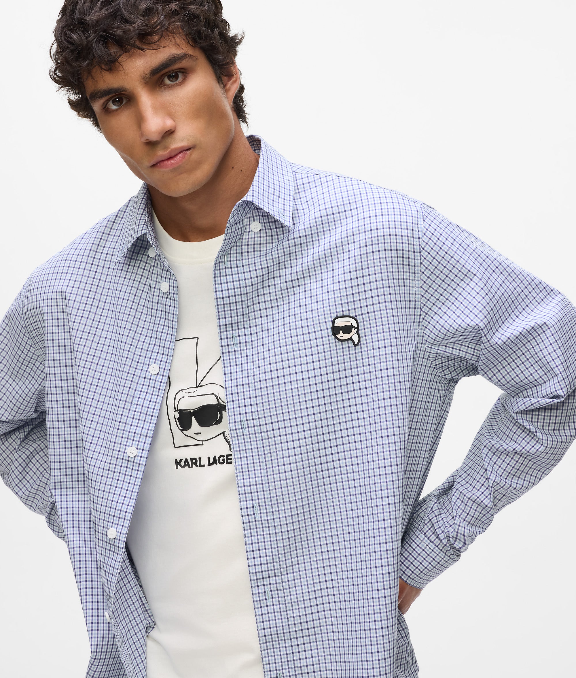 Ikon checked shirt - Image 3