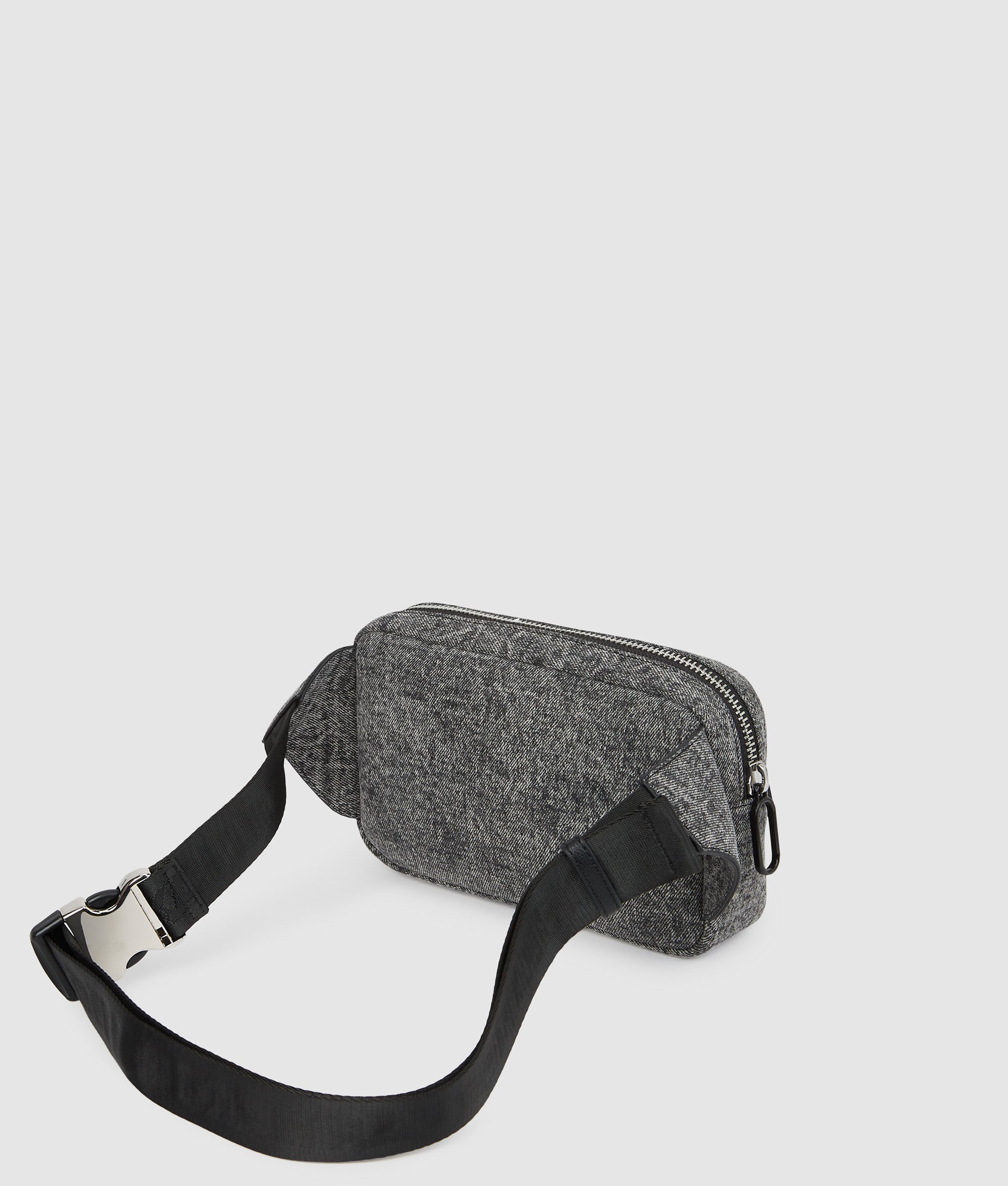 Washed denim belt bag - Image 4