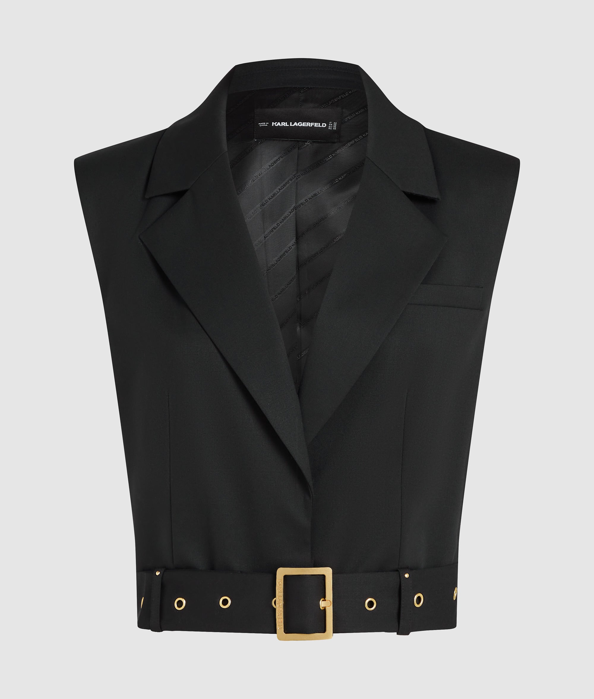 Karl DNA studded gilet - Image 5