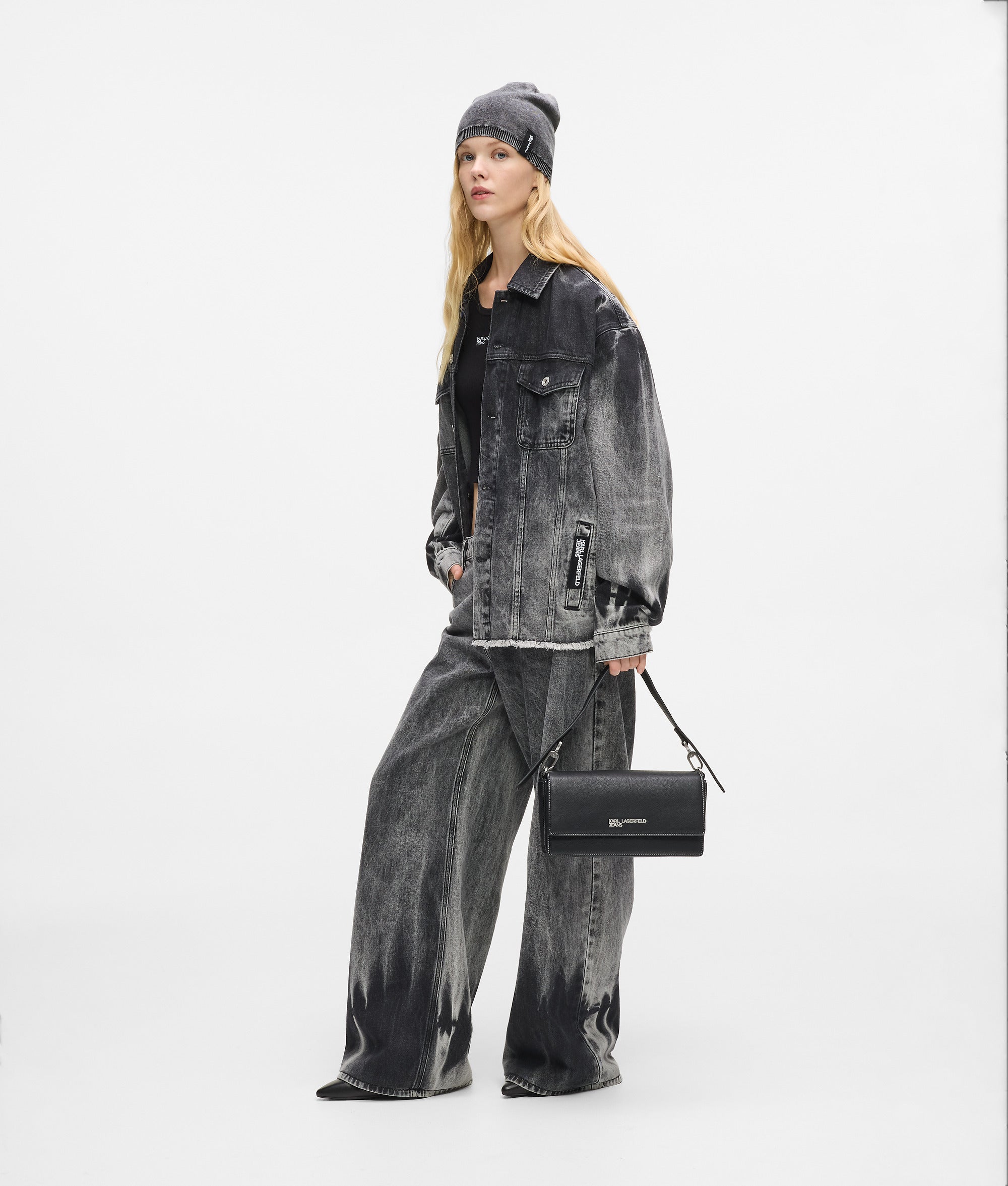 Bleached denim jacket - Image 4