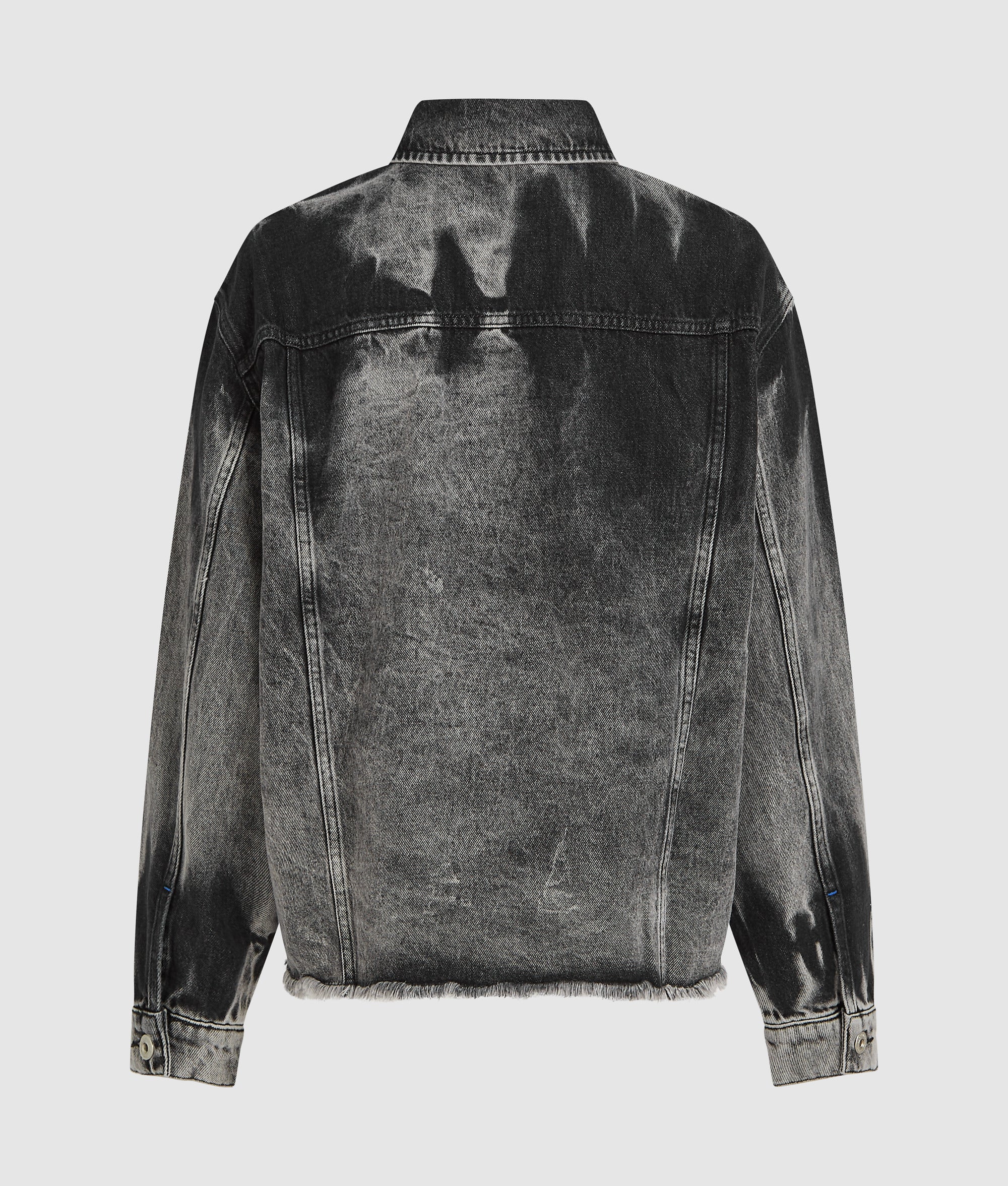 Bleached denim jacket - Image 6