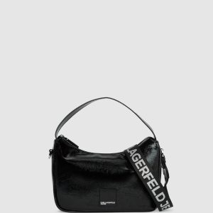 Glossy mini hobo bag