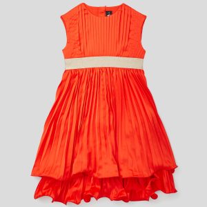 GIRLS LOGO PARTY DRESS