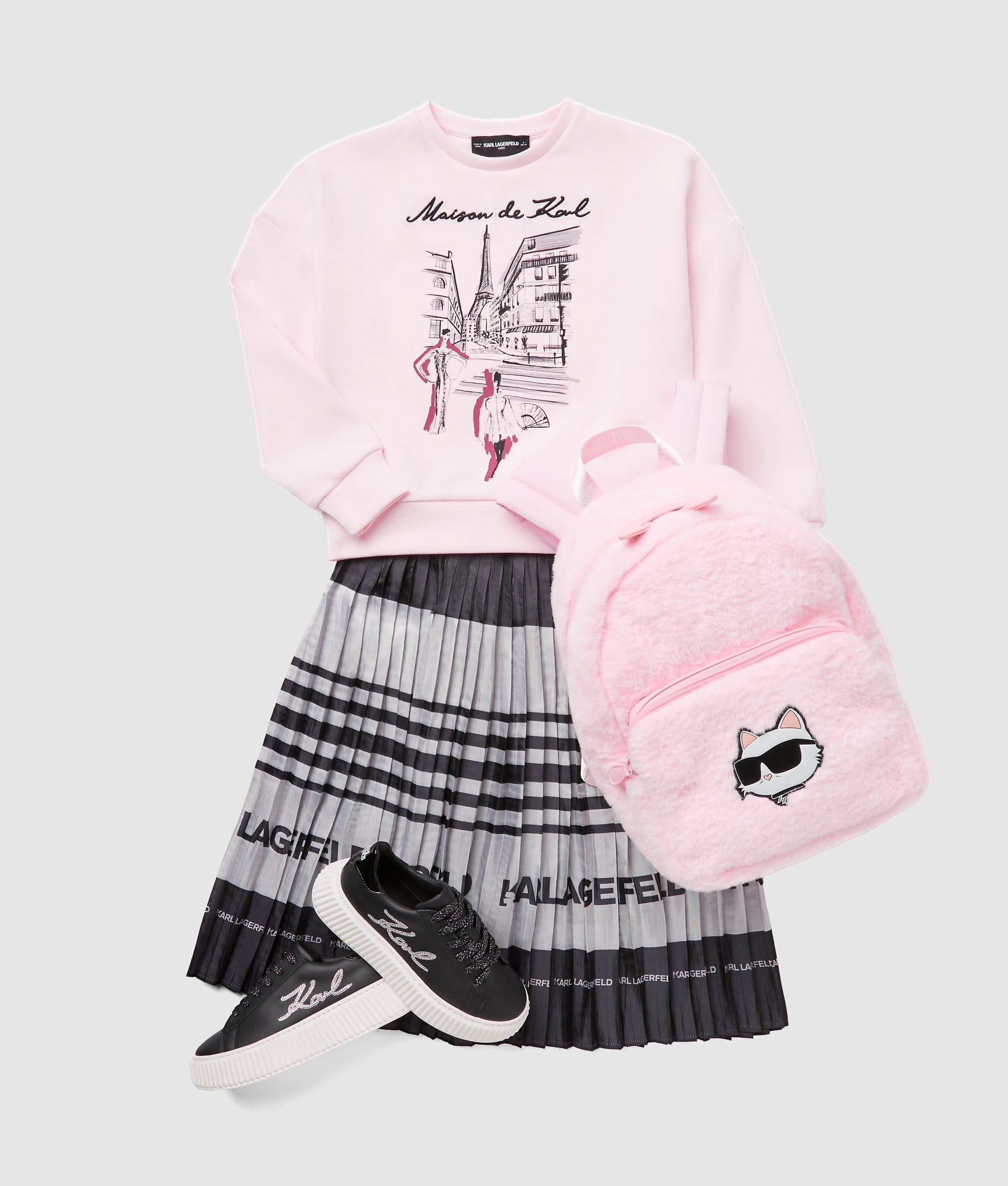 Girls Maison de Karl sweatshirt - Image 2