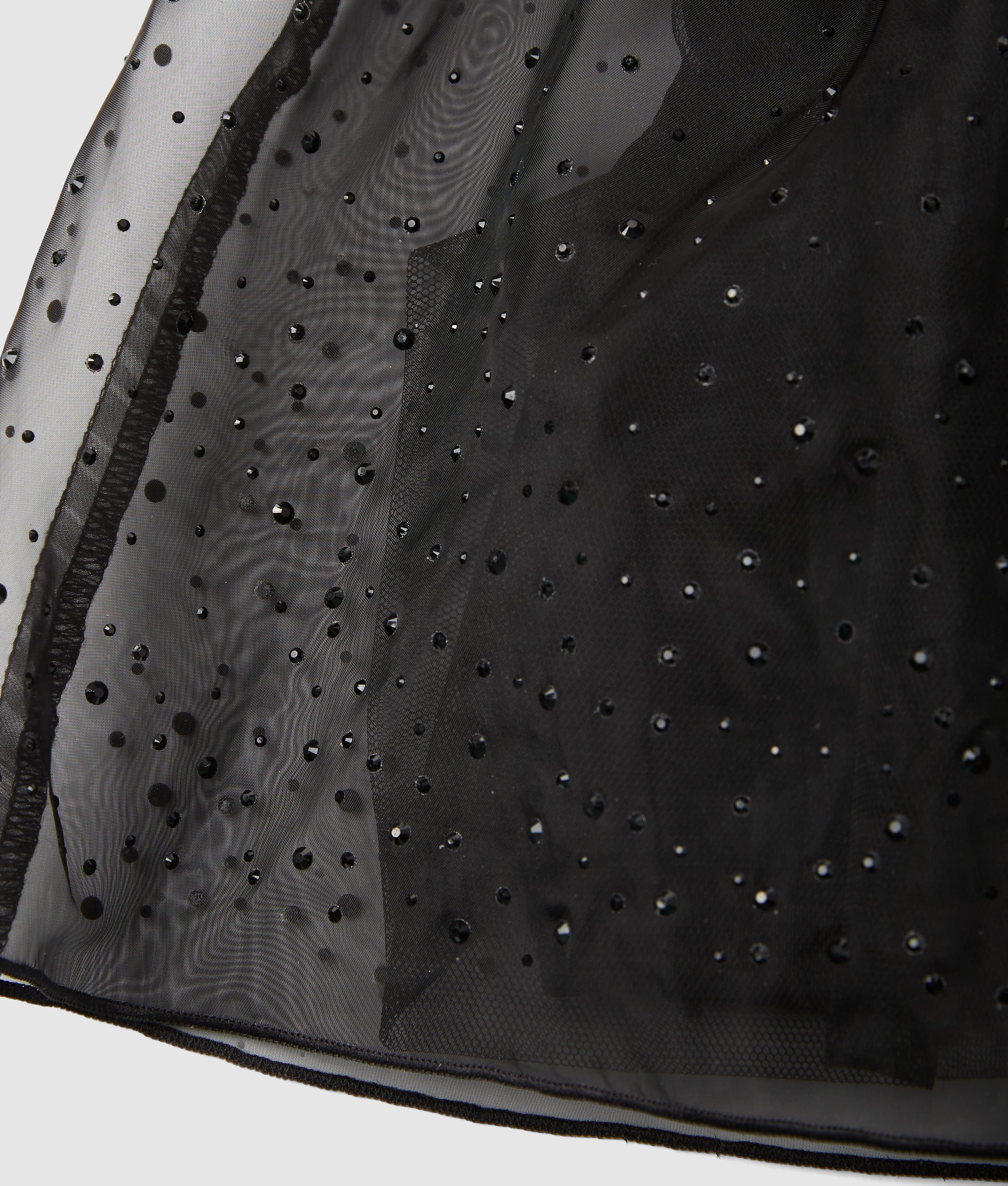 Baby rhinestone mesh dress - Image 4