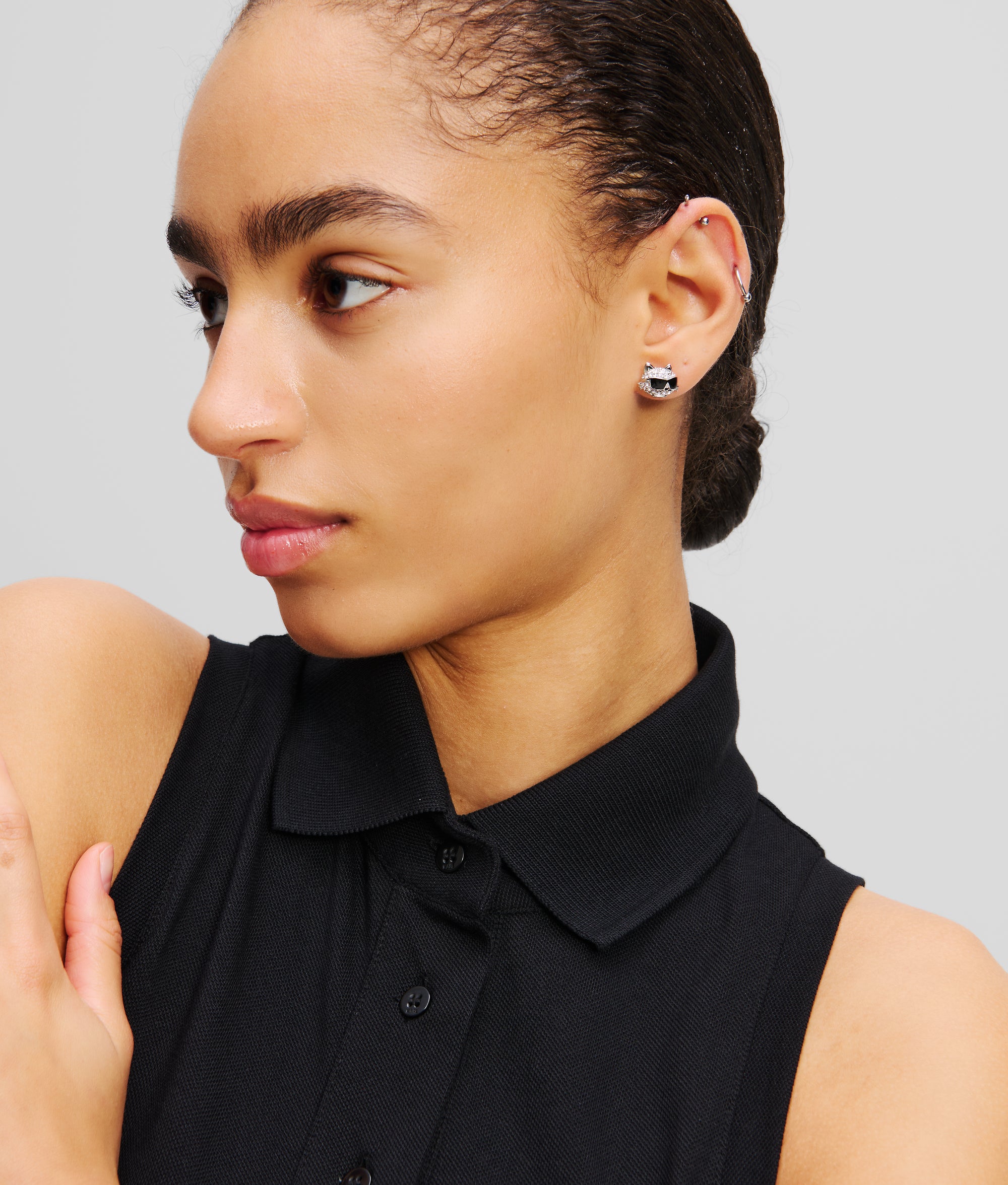 IKON PAV?? CHOUPETTE CHARM EARRINGS - Image 2