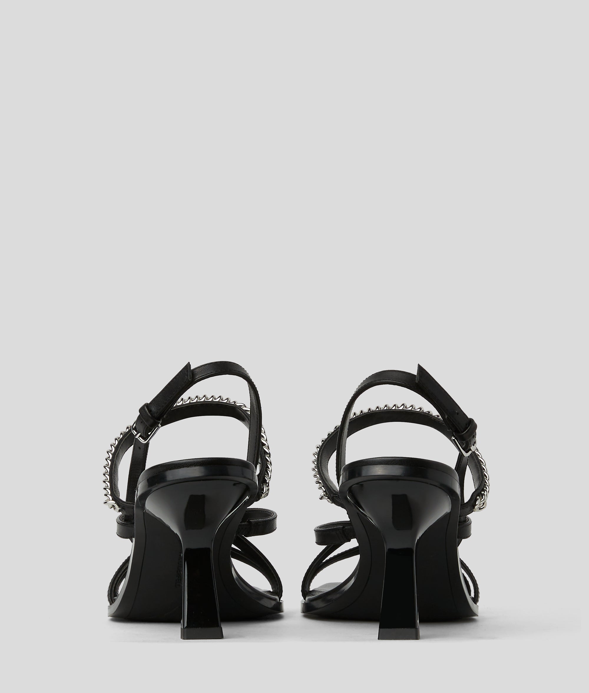 KARMEL SIGNIA CHAIN STRAP HEELED SANDALS - Image 3